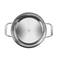 Каструля із кришкою, серія "LIBRA", Ø24, h=18 см, 8 л