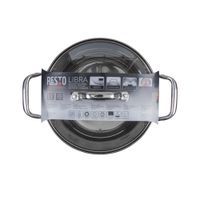 Каструля із кришкою, серія "LIBRA", Ø24, h=18 см, 8 л