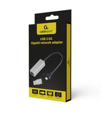 Мережевий адаптер 2,5 Гбіт/с, USB type-A / type-C (комбо конектор), сірий