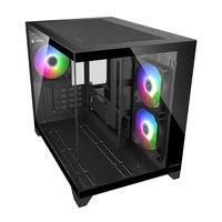 Ігровий корпус, 3*120mm передвстановлені, USB 3.2 Gen 2 Type-C, USB3.0 x2, Audio x 1