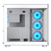 Ігровий корпус, 4*120 mm ARGB передвстановлені, Type-C x 1, USB3.0 x2, Audio x 1