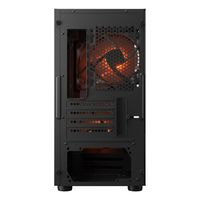 Ігровий корпус, 2*140mm, 1*120mm ARGB вентилятори передвстановлені, mATX/mini-ITX, USB3.0 x 2, USB3.0x2, USB2.0x1, Audio x1, скляне вікно