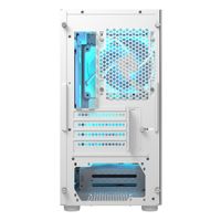 Ігровий корпус, 2*140mm, 1*120mm ARGB вентилятори передвстановлені, mATX/mini-ITX, USB3.0 x 2, USB3.0x2, USB2.0x1, Audio x1, скляне вікно
