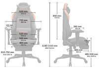 Крісло геймерське, дихаюча екошкіра, сталевий каркас, чорний