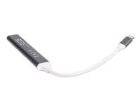 Хаб USB 3.0 Type-С на 4 порти, 1xUSB-A 3.0, 1xUSB-A 2.0, 2xUSB-C
