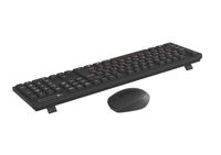 Бездротовий комплект (клавіатура + мишка), чорний
