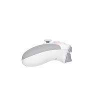 Бездротовий ігровий геймпад, 2.4 ГГц / USB, з акумулятором, білий+сірий