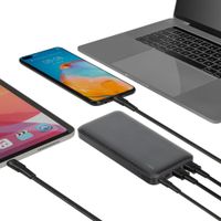 Портативний зарядний пристрій, 10000 mA, QC/PD 22,5 Вт, чорний