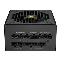 Блок живлення 850 Вт, 80 Plus Gold, Modular, 120 мм Silent Fan, 8SATA + 4PCI-E