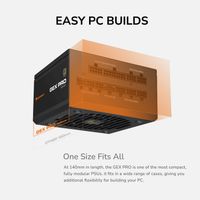 Блок живлення 850 Вт, 80 Plus Gold, Modular, 120 мм Silent Fan, 8SATA + 4PCI-E