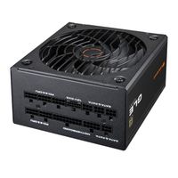 Блок живлення 1000 Вт, 80 Plus Gold, Modular, 135 мм Silent Fan, 8SATA + 4PCI-E