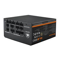 Блок живлення 850 Вт, 80 Plus Gold, Modular, 135 мм Silent Fan, 8SATA + 4PCI-E
