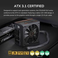 Блок живлення 850 Вт, 80 Plus Gold, Modular, 135 мм Silent Fan, 8SATA + 4PCI-E