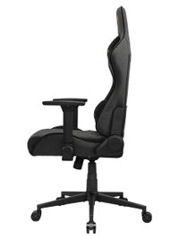 Крісло геймерське, текстильна тканина, сталевий каркас, сірий