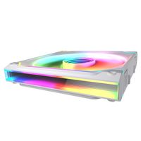 Вентилятор 140мм ARGB RB (White), Hydro Dynamic Bearing, 4 Pin PWM / 3 Pin ARGB