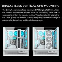 Ігровий корпус, 4*160mm, ARGB Fan Pre-installed, Type-C x1, USB3.0 x2, Audio x1