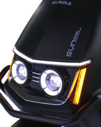 Електроскутер 2300 Вт, чорний