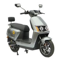 Електроскутер 2300 Вт, срібний