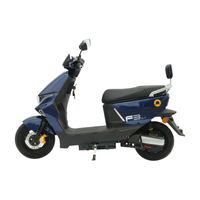 Електроскутер 1500 Вт, чорно-синій