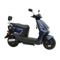 Електроскутер 1500 Вт, чорно-синій