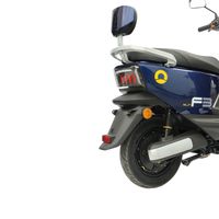 Електроскутер 1500 Вт, чорно-синій