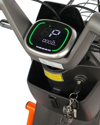 Електроскутер 1200 Вт, чорний