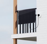 Сонячний комплект для встановлення на балконі 400 Вт