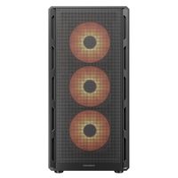 Ігровий корпус, 3*120mm ARGB, 1*120mm ARGB вентилятори передвстановлені, ATX/mATX/mini-ITX, скляне вікно