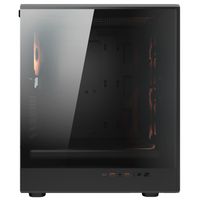 Ігровий корпус, 3*120mm ARGB, 1*120mm ARGB вентилятори передвстановлені, ATX/mATX/mini-ITX, скляне вікно