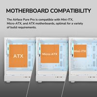 Ігровий корпус, 3*120mm ARGB, 1*120mm ARGB вентилятори передвстановлені, ATX/mATX/mini-ITX, скляне вікно