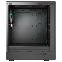 Ігровий корпус, 3*120mm ARGB, 1*120mm ARGB вентилятори передвстановлені, ATX/mATX/mini-ITX, скляне вікно