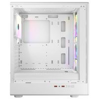Ігровий корпус, 3*120mm ARGB, 1*120mm ARGB вентилятори передвстановлені, ATX/mATX/mini-ITX, скляне вікно