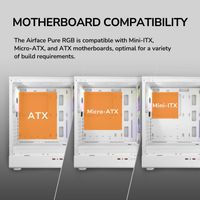 Ігровий корпус, 3*120mm ARGB, 1*120mm ARGB вентилятори передвстановлені, ATX/mATX/mini-ITX, скляне вікно