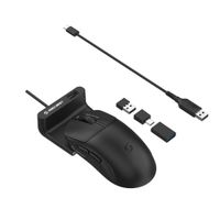 Миша ігрова бездротова Bloody, 2.4 ГГц, вбудований акумулятор, оптична 30 000 CPI, 50M натискань, чорна