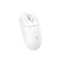 Миша ігрова бездротова Bloody, 2.4 ГГц, вбудований акумулятор, оптична 30 000 CPI, 50M натискань, біла