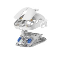 Миша ігрова бездротова Bloody, 2.4 ГГц, вбудований акумулятор, оптична 30 000 CPI, 50M натискань, біла