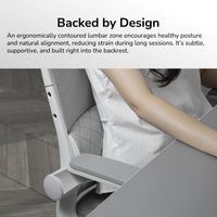 Крісло офісне ергономічне, дихаючий текстиль, чорний