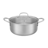 RESTO
Каструля із кришкою, серія "CORVUS", Ø24, h=10,3 см, 4,25 л