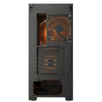 Ігровий корпус, 2*180mm ARGB, 1*120mm ARGB вентилятори передвстановлені, ATX/mATX/mini-ITX, скляне вікно