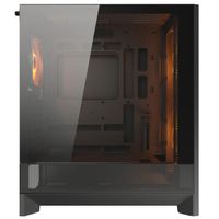 Ігровий корпус, 2*180mm ARGB, 1*120mm ARGB вентилятори передвстановлені, ATX/mATX/mini-ITX, скляне вікно