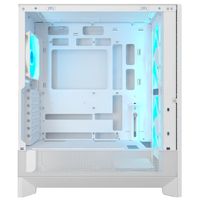 Ігровий корпус, 2*180mm ARGB, 1*120mm ARGB вентилятори передвстановлені, ATX/mATX/mini-ITX, скляне вікно