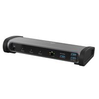Док станція USB-C 11-в-1 (Thunderbolt/PD/картридер/USB-A/USB-C), алюміній