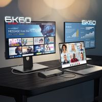 Док станція USB-C 11-в-1 (Thunderbolt/PD/картридер/USB-A/USB-C), алюміній