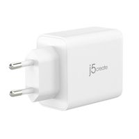 Мережевий зарядний пристрій, GaN, 1 USB-A / 2 USB-C, 65Вт, QC3.0/PD/PPS