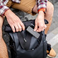 Мультиадаптер USB-C 5-в-1 (хаб/HDMI/PD/LAN), сірий