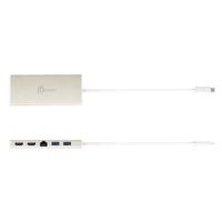 Док станція USB-C 6-в-1 (HDMI/PD/USB-A/USB-C/LAN)