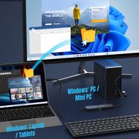 Адаптер-перемикач КМ / хаб 2-USB-A/1 USB-C