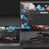 Адаптер-перемикач КМ / хаб 2-USB-A/1 USB-C