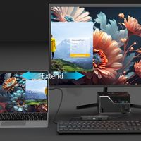 Адаптер-перемикач КМ / хаб 2-USB-A/1 USB-C