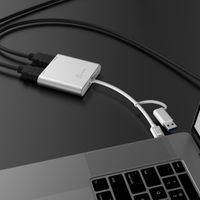 Адаптер-перехідник USB-C/A на 2 HDMI (2 незалежних екрани)